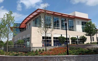 The Atlanta-based institution’s 130,000-square-foot community building includes multipurpose rooms, a sunshade canopy and more