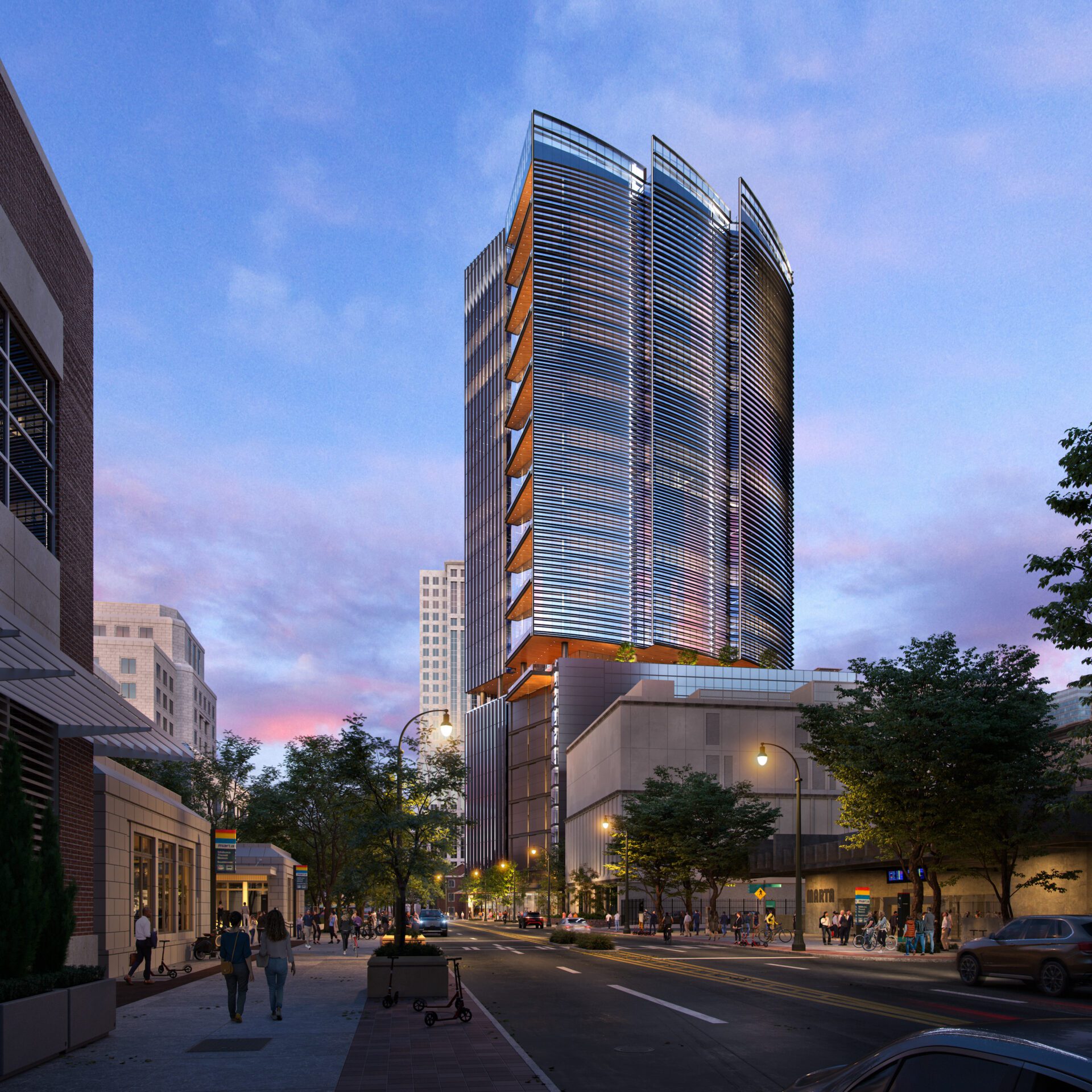 Stratus Midtown Exterior Rendering