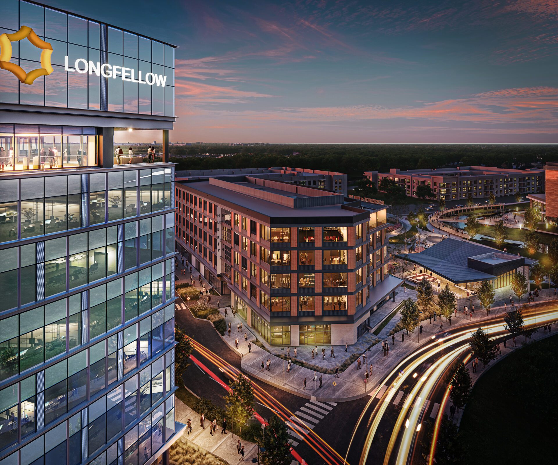 Longfellow Life Sciences Building Aerial