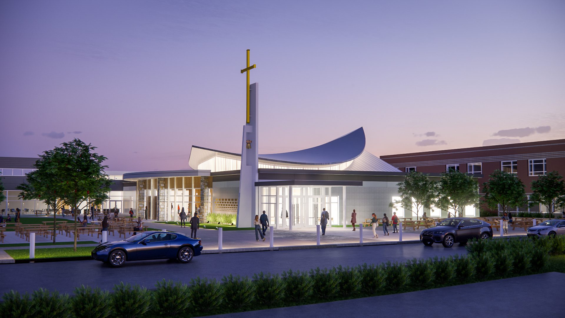 Cardinal Gibbons Chapel Dr. Gerald L. Boarman Discovery Center, the Bullis School